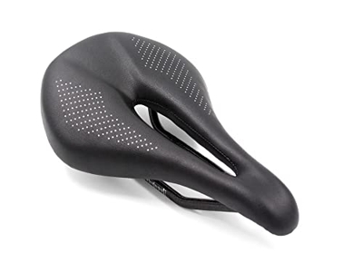 FIAWAX PU+Carbon Fiber Saddle Road MTB Montaña Bike Bicicleta Sada for el Hombre TT Triatlón Ciclismo Sada Time Trail Comfort Races Asiento (Color : 1