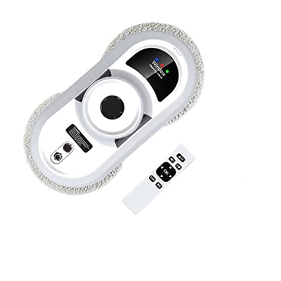 RESKIU Limpiador de Ventanas Robot Aspirador Robot de Limpieza de vidrios de Ventanas Limpiador de Ventanas eléctrico for Ventanas, Azulejos, baños