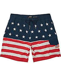 Billabong Fifty 50 BBO Layback Red/White MD características