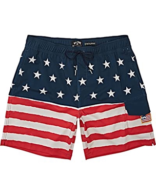 Billabong Fifty 50 BBO Layback Red/White MD