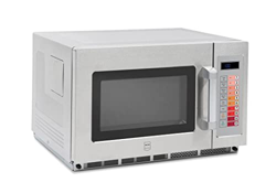 METRO Professional Microondas GMW1034D, acero inoxidable, 57.4 x 36.7 x 52.8 cm, 1800 W, 34 L, pantalla digital, 3 niveles de cocción, programa de des precio