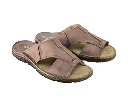 ESTRO Sandalias Hombre Verano Cuero - Chanclas Hombre Sandalias Hombre Cuero con Suela Goma Antideslizante s1 (40 EU, Beige) características