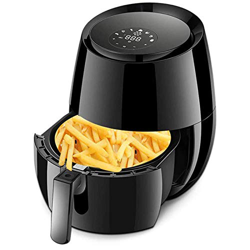 ECONOA Freidora eléctrica Freidora de Aire Inteligente para el hogar, Freidora de Aire eléctrica Horno sin Aceite 1400W 3.6L con Pantalla táctil Digit precio