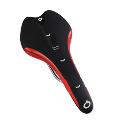FIAWAX Road Mountain Bike Asiento Ligero de Acero Boquero Impermeable a presión Resistente a la presión Hollow Ciclismo cómodo (Color : A5-7) en oferta
