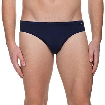 Bruno Banani Mini Wave Line 2.0 Bañadores Ajustados para Hombre, Azul (Marine 010), L