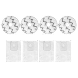 Shuimitao Bolsa de Polvo PañO de Fregona Trapo Repuesto para EVA Robot de Vaciado Autolimpiante Aspiradora SDJ06RM Repuestos precio