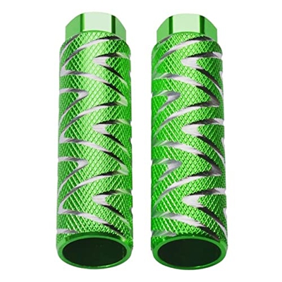 RULER F XiaoY 2 PCS PEGAS DE BIQUETA DE ALUMINUS DE ALUMINUS BMX Pedales compatibles con Pedales de Asiento Trasero de Bicicleta de Ejes de 3/8 Pulgad