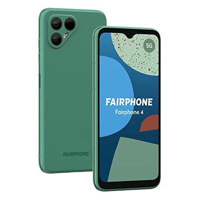 Especial: Fairphone 4 (8 GB de RAM | 256 GB de memoria interna | en verde) con protector de pantalla de Savvies