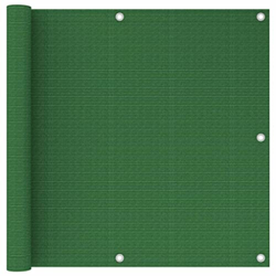 Vida al aire libre - Césped y jardín - Pantalla de balcón verde claro 90x500 cm HDPE en oferta