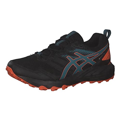 ASICS Gel-Sonoma 6 G-TX, Sneaker Mujer, Black/Misty Pine, 39 EU