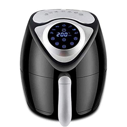 ECONOA Freidora de Aire de 1300W/4L, freidora de Aire de Gran Capacidad, sartén eléctrica sin Humo para el hogar, máquina de Patatas Fritas con Pantal características