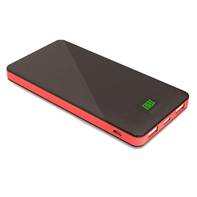 Shuimitao BateríA de PolíMero Bank Box PD18W+QC3.0 Pantalla LCD 10000MAh Board para BateríA de PolíMero DIY Powerbank Case Negro