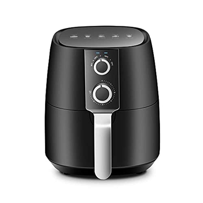 ECONOA Freidora de Aire 4.5l Gran Capacidad para el hogar Multifunción Inteligente Papas Fritas Freidora eléctrica de Aire sin Aceite Totalmente autom