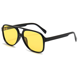 Long Keeper Gafas de Sol Polarizadas Mujer Hombre - Gafas Amarillas Vision Nocturna Conducir Anti Deslumbramiento, Gafas de Sol Unisex Polarizadas Pil precio
