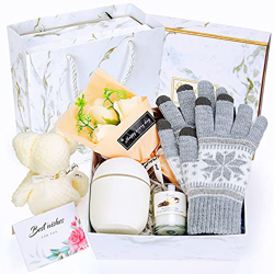Regalos Originales para Mujer, Set de Guantes y Velas Perfumadas Mujer con Mini Humidificador, Regalos para Mama para Navidad, Cumpleanos, El Día de S en oferta