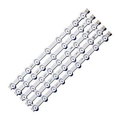 TCHWM Tira de retroiluminación LED de 40 quot;39quot;NDV REV1.0 ABC Apto for Toshiba 40L3433DG 40L3451DB VESTEL VES390UNDC-01 VES400UNDS-01 VES400UNDS