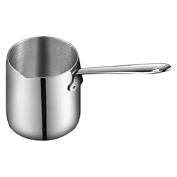 Tbkoly Freidora de Acero Inoxidable, freidora de Pavo, freidora Tempura, Mini Olla de Leche, Olla for freír Profunda for Cocina casera, Cocina Platead en oferta