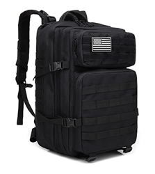 Long Keeper Mochila Tactica Militar – 45L Mochila Grande Unisex Molle Impermeables Mochila Supervivencia, Caza, Trekking, Senderismo, Montaña, Crossfi en oferta