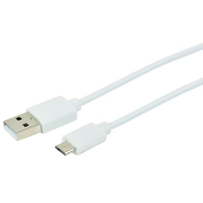Cable tipo C macho a USB macho – 3a – 2 metros – blanco – Erard 722444