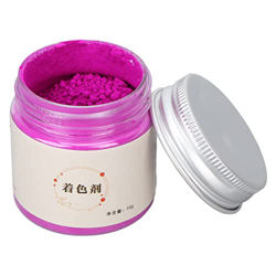 Polvo de Color de Lápiz Labial, Polvo de Pigmento de Lápiz Labial Delicado 10g Profesional Suave para el Hogar para la Fábrica de Cosméticos (Púrpura) precio