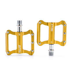 Pedales Mtb Aleación de aluminio de pedal ultra ligero de bicicleta Mtb Pedal de bicicleta de carretera sin deslizamiento de cromo accesorios de cicli precio