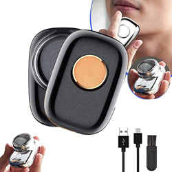 Mini-Shave Portable Electric Shaver, Pocket Size Travel Electric Razor, Cordless Wet Dry Lightweight Shaver, IPX7 Waterproof Electric Painless Shaver  en oferta