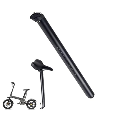 WILLQ Batería de Litio 36V 10AH Batería de Bicicleta eléctrica Batería de tija de sillín Batería Recargable para batería de Repuesto de Motor de Bicic
