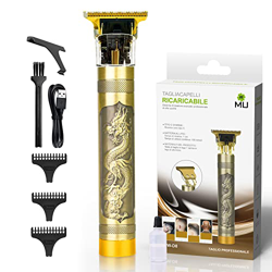 m MU Cortapelos Hombre Profesional, Máquina Cortar Pelo, Maquina de Afeitar Hombre, Cortapelos Eléctrico Inalámbrico con Pantalla, Recortadora USB Rec características