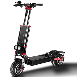 HWWH Patinete eléctrico eléctrico para adultos Offroad Scooter eléctrico plegable E Scooter E Roller eléctrico 11 pulgadas Neumáticos todoterreno 60 V precio
