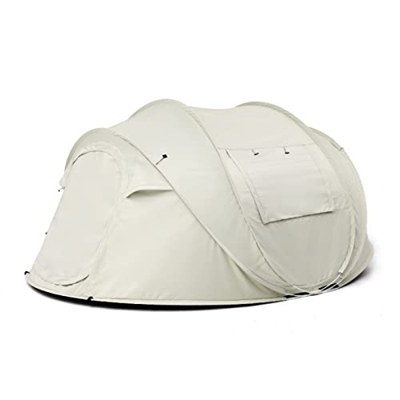 KOZMAX Tienda De Playa Pop Up, para 3-4 Personas Tienda De Dormir, con Bolsa De Almacenaje Portátil Ligera,Beach Park Fishing