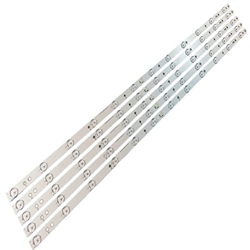 FREPEG Tira de LED for iluminación Trasera 5 uds 12LED for LB43014 V0_00 43PUS6501 43PUS6101 43PUS6201 TPT430U3 43PUH6101 43PUS6551 43PUS6401 reemplaz características
