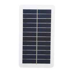 Universal portátil a prueba de agua pequeños paneles solares Ahorro de espacio Salida USB 5V 2W 400mA Mini panel solar resistente al calor para teléfo en oferta
