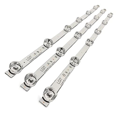 FREPEG 10 Juegos = 30 Uds. * 6LED 590mm Tira de LED for iluminación Trasera for 32LX570H 32LX570M 32LB563U 32LB565U 32LB572V 32LF562V EAV62334001 reem