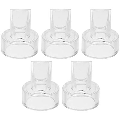 FOMIYES 5 unids reemplazo de las válvulas de pico de pato bombas de leche reemplazar válvulas de extracción de leche Accesorios para mujeres 22mm