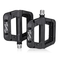 Pedales Mtb Mtb Pedal de bicicleta Nylon 2 de rodamiento 2 compuesto 9/16 Pedales de bicicleta de montaña Pedales de bicicleta de alta resistencia sup características