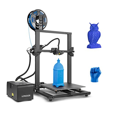 MOONAIRY Impresora 3D LK1 90% preensamblada con Pantalla táctil a Color de 2,8 Pulgadas 300x300x400 mm Tamaño de impresión Grande Detector de filament
