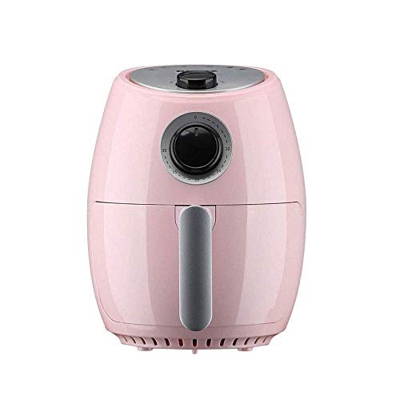 Freidora de aire compacta, freidora eléctrica que ahorra espacio Temporizador de cocina saludable sin aceite y dispositivo de control de temperatura T