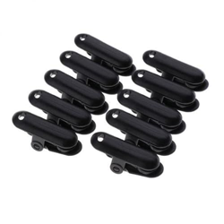 predolo 2X Paquete de 10 Duradera Clavija Toldo Abrazadera Juego de Lona Clip de Lona a Presión Camping Senderismo Supervivencia Herr precio