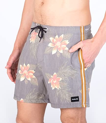 Hurley Phantom Naturals Sessions 16', Board Shorts Hombre, Preta (Black), 38