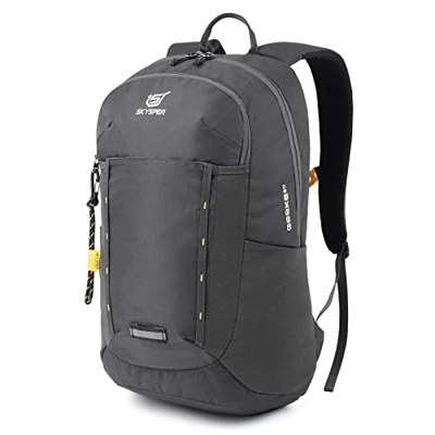 SKYSPER 30L Mochilas de Marcha Mochila de Viaje para Hombre Mujer Escolar con Compartimento para Portátil de 17 pulgadas Impermeable Mochila Senderism