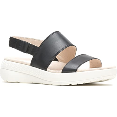 Hush Puppies Breathe Slingblack Sandal, Sandalia Mujer, Black, 38 EU