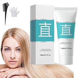 AHSRW 2023 New Silk & Gloss Hair Straightening Cream,Protein Correcting Hair Straightening Cream (1PCS) precio