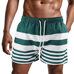 Lachi Bañador Hombre Shorts Pantalones Cortos Impermeables Pantalones Cortos de Surf Pantalones de Natación con Forro de Mallas en oferta