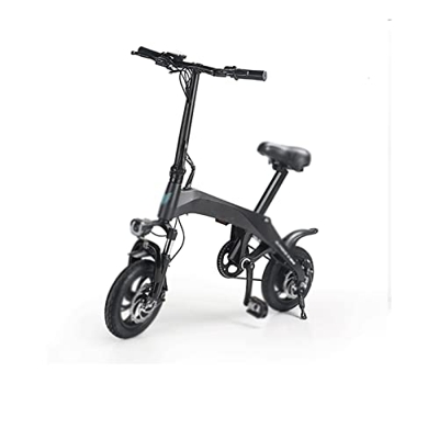 Wonzone ddzxc Bicicletas Eléctricas Fibra De Carbono Bicicleta Eléctrica Adultos Pedal Ayudar Plegable E-Bike Ligero Mini