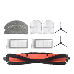 Qtrednrry 10 piezas de rodillos laterales escobas HEPA filtro fregona TüCher bolsa para EVE Plus robot aspirador piezas precio