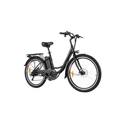 Wonzone ddzxc Bicicletas Eléctricas Bicicleta Electricidad Adulto Commuter City Bike Disco Freno Batería De Litio Velocidad Engranaje