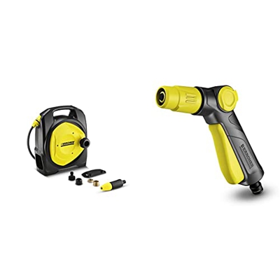 Kärcher Soporte Portamanguera Compacto CR 3.110Balcony (2.645-210.0) + Pistola pulverizadora (2.645-265.0)