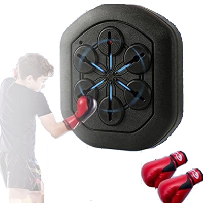 Ben Zhan Máquina Boxeo Inteligente, Objetivo Pared Boxeo Inteligente Portátil, Máquina Boxeo, Objetivo Pared Boxeo Electrónico Música, Coordinación Re