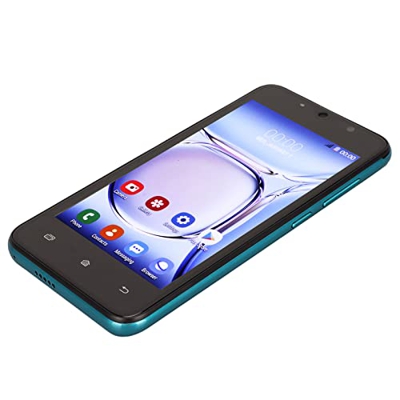 TeléFono MóVil TeléFono Inteligente Desbloqueado MTK6889 10 Core 4.5 Pulgadas Pantalla 4950mAh Batería de Litio Azul SMS (Enchufe de la UE)