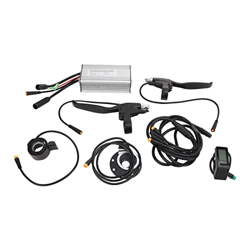 FUWE Kit de Controlador de Motor Eléctrico, Disipación de Calor Potente de Metal 36V / 48V 500W KT 22a Controlador de Motor Eléctrico para Bicicleta E en oferta